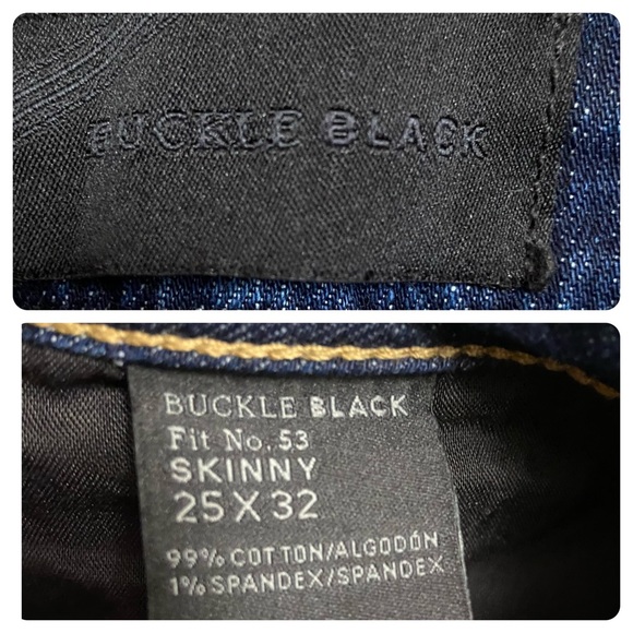Buckle Black Fit No. 53 Skinny Stretch Jean Blue - Picture 15 of 16